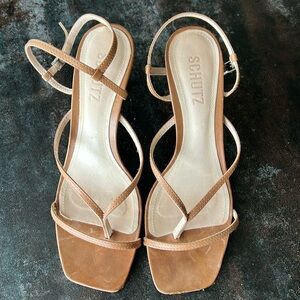 Schultz strappy heeled sandals